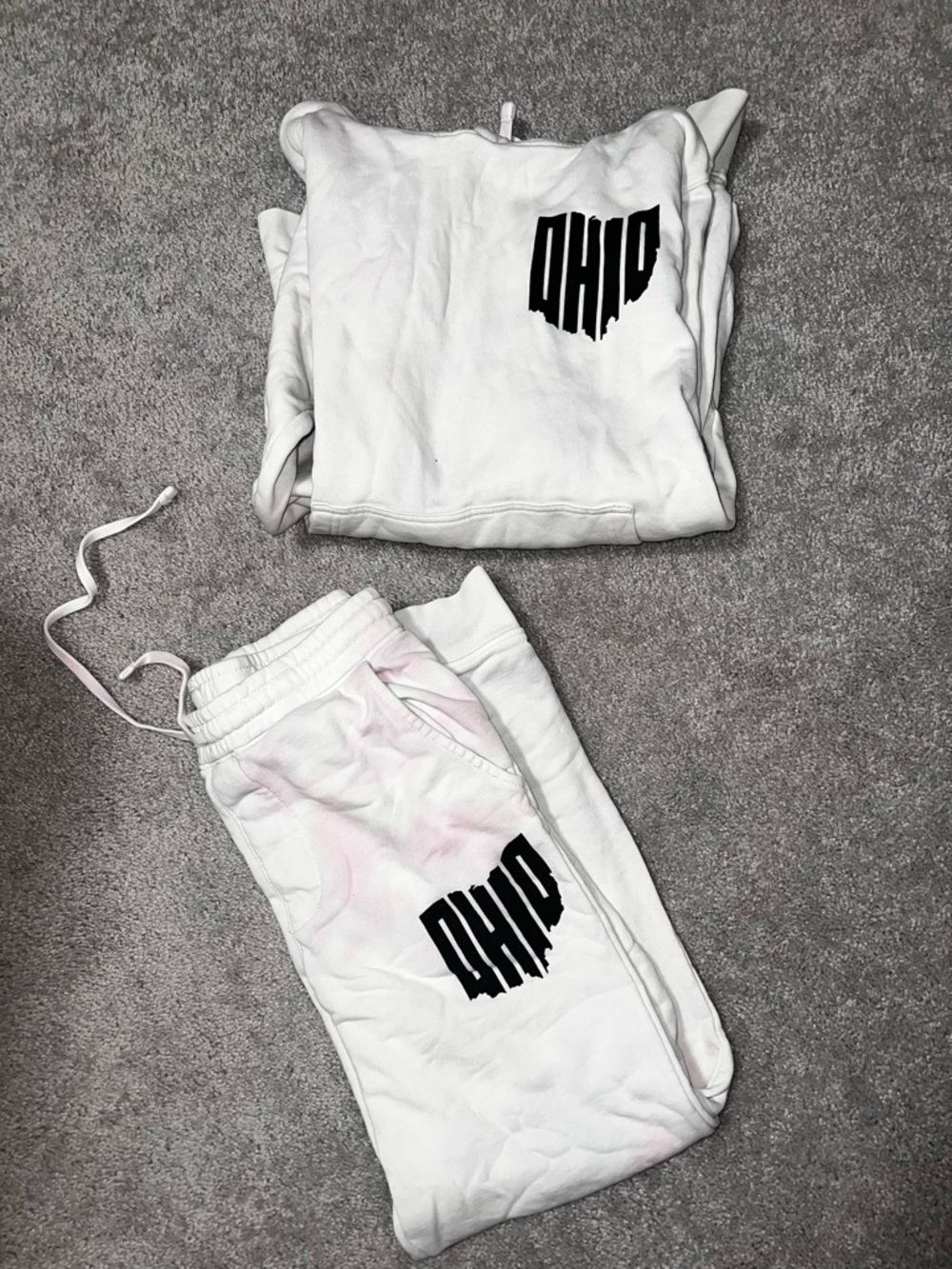 Women’s Tie Dye ‘OHIO' Jogger Sweatpants Set